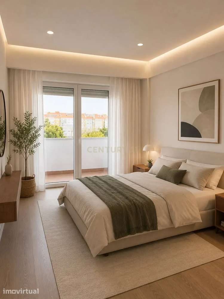 T2 Totalmente remodelado em Massamá - Grande imagem: 2/9