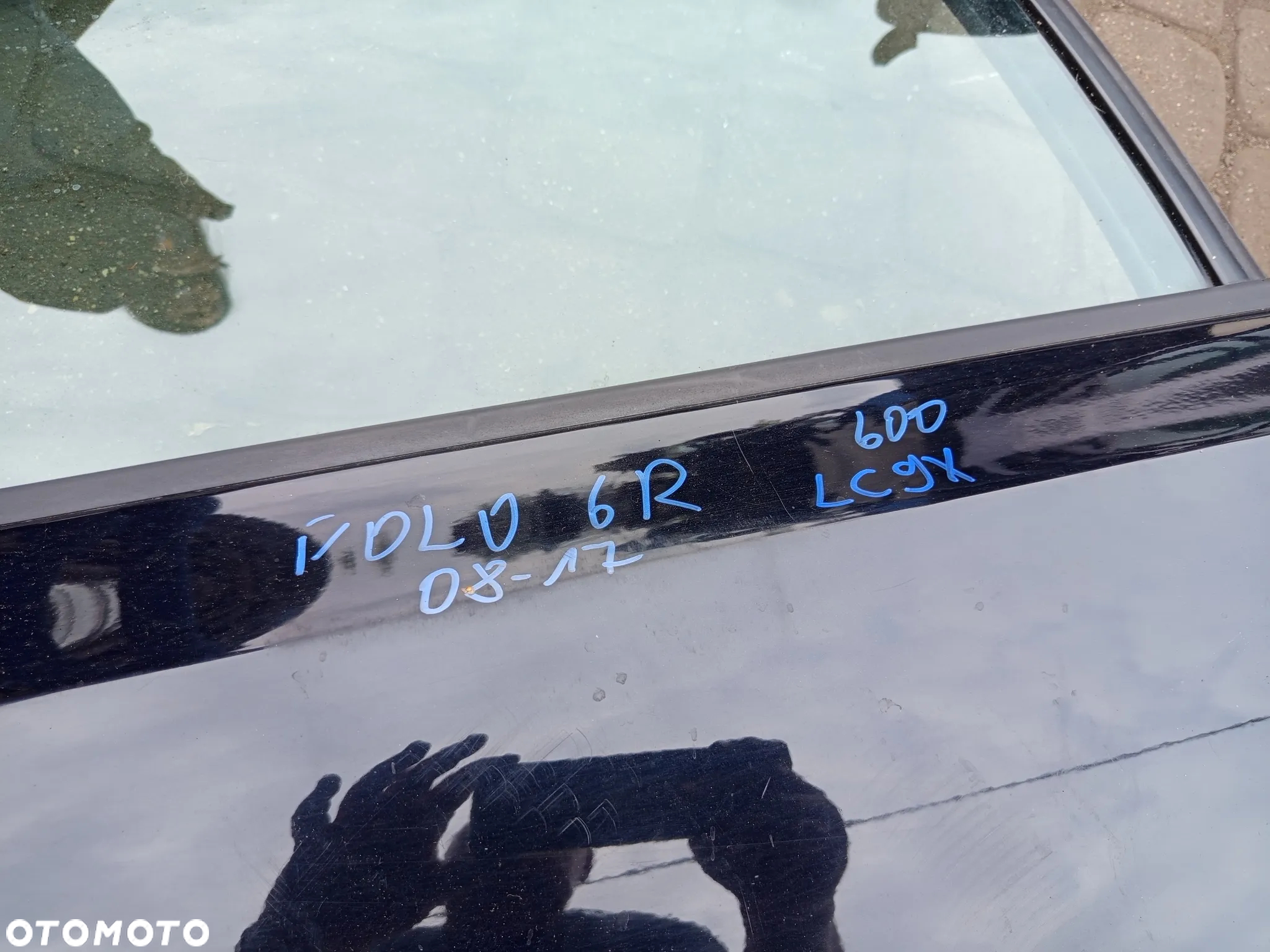 DRZWI PRAWE TYLNE VW POLO 6R 08-17 KOD KOLORU LC9X SZYBA ZAMEK PODNOŚNIK - 4