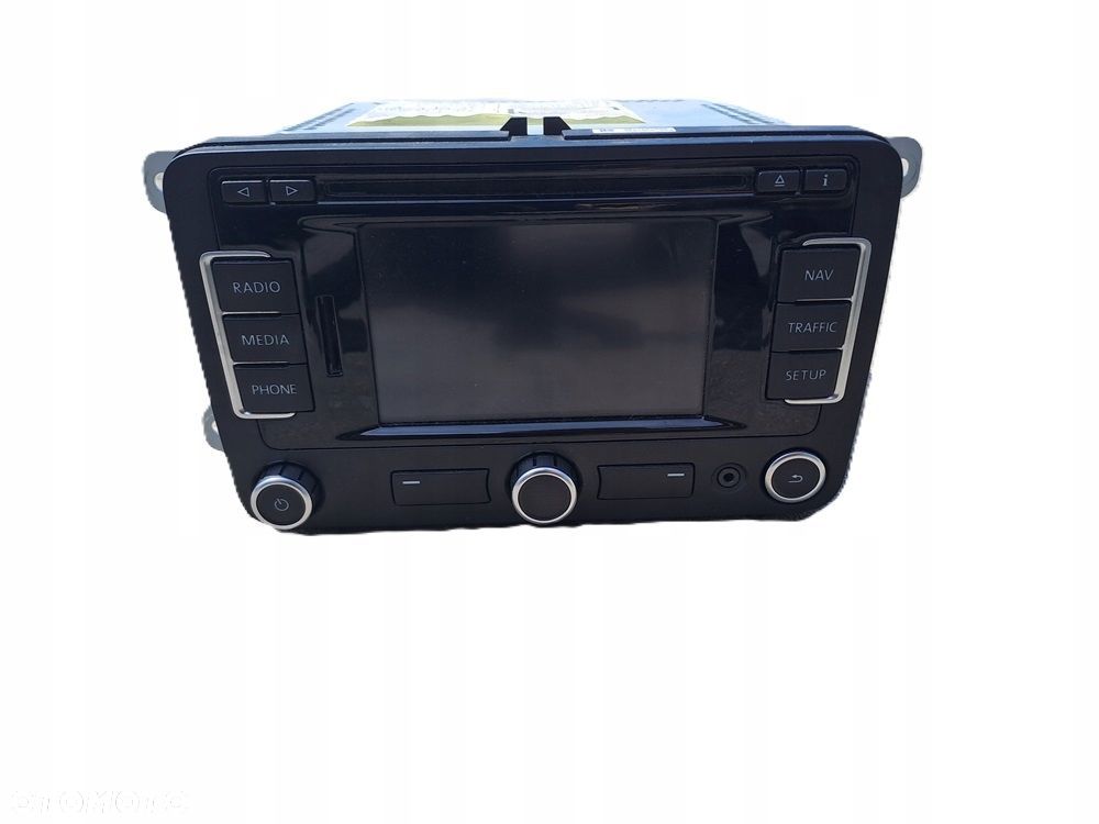 vw touran ii passat b7 cc lift radio nawigacja 3c8035279a - 1