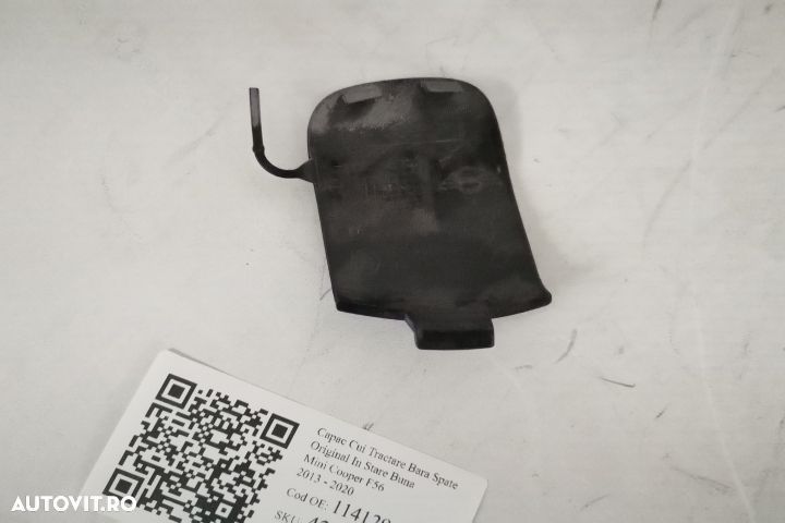 Capac Cui Tractare Bara Spate Original In Stare Buna Mini Cooper F56 2 - 4