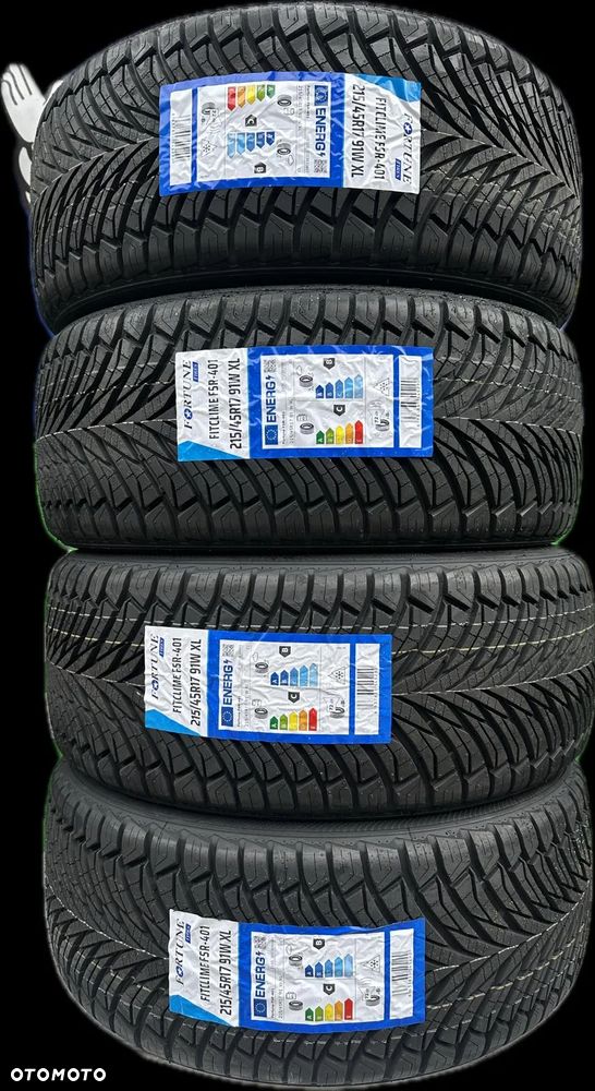 4 x 215/45R17 Opony Całoroczne 2025R Fortune Fitclime FSR-401 - 1
