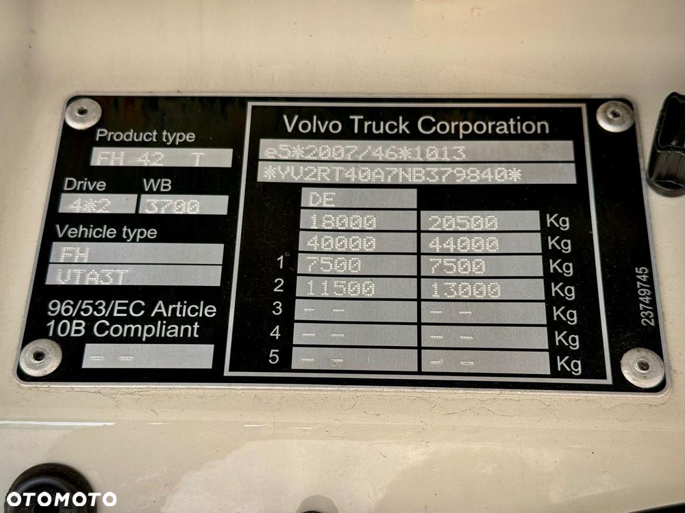 Volvo FH500 NOWY MODEL GLOBETROTTER XL E6 KLIMA SPROWADZONY - 10