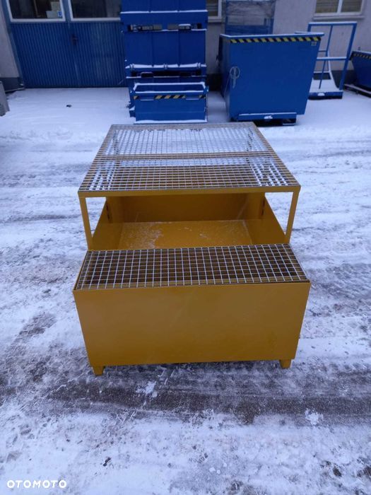 Pojedyncza Wanna Wychwytowa Do Mausera PMCS 1000L , Ze Stopniem