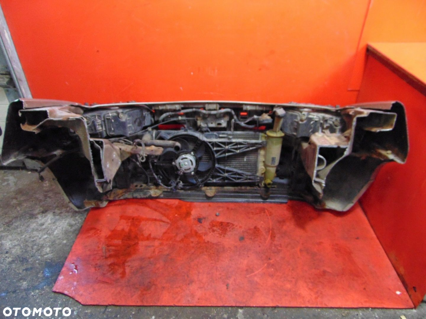 FIAT PUNTO II 1.2 5D 99- PAS PRZEDNI ZDERZAK LAMPY CHŁODNICA WENTYLATOR 647 - 9
