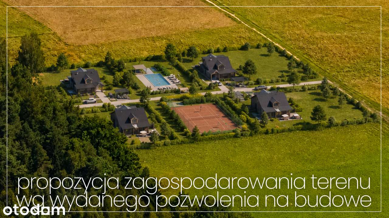 Inwestycyjna działka przy lesie pod cztery domy z widokiem na góry - Pełny obrazek: 2/20
