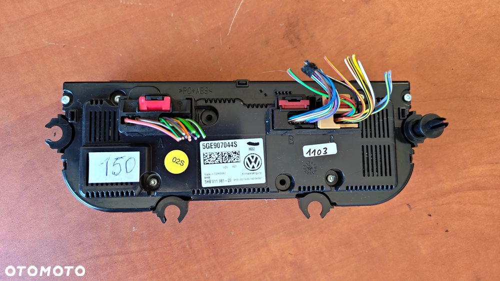 PANEL KLIMATYZACJI VW GOLF VII 5GE907044S - 2