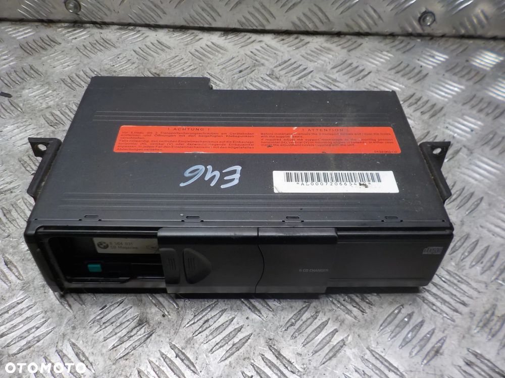 BMW E46 ZMIENIARKA PŁYT CD 6913388 - 1