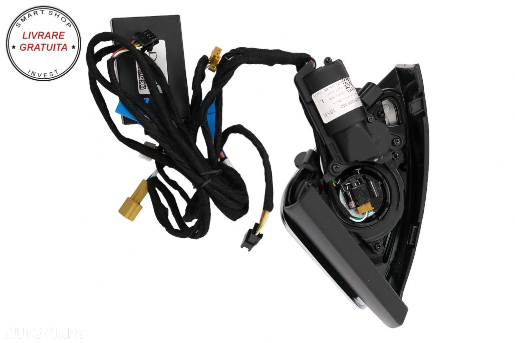 Pachet Grile de aerisire Ornament Difuzor Tweeter LED rotativ 4D 64 culori Mercede- livrare gratuita - 11