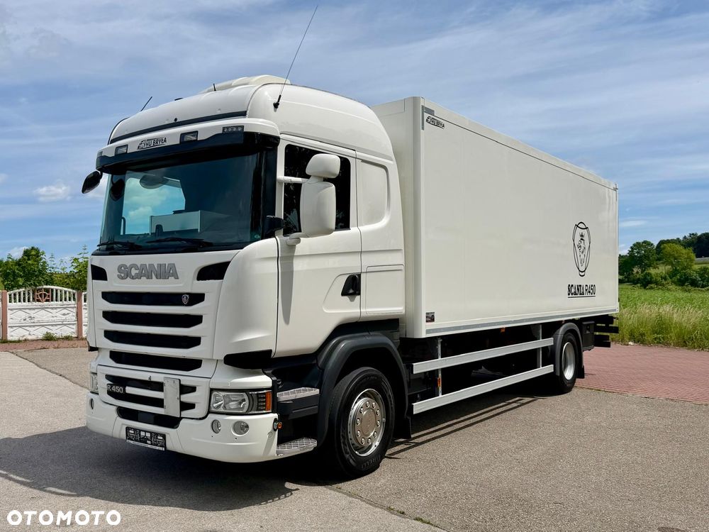 Scania SCANIA R450 / IZOTERMA / KONTENER / DO ŻYWCA / SILNIK 6 CYLINDROWY / 13 LITROWY  / KLIMA POSTOJOWA / WINDA / SPROWADZONY / SYPIALKA / AUTOMAT / 18 PALET / E6 / STAN BARDZO DOBRY - 2
