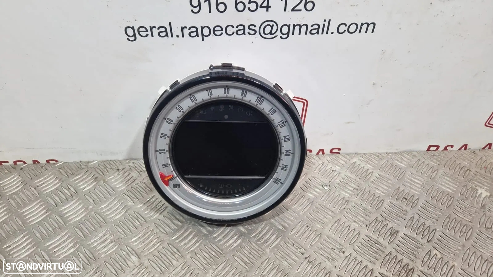 QUADRANTE ORIGINAL MINI COOPER R60 COUNTRYMAN 62116977080 67379411  DISPLAY PAINEL MULTIFUNÇÕES NAVEGAÇÃO GPS - 2