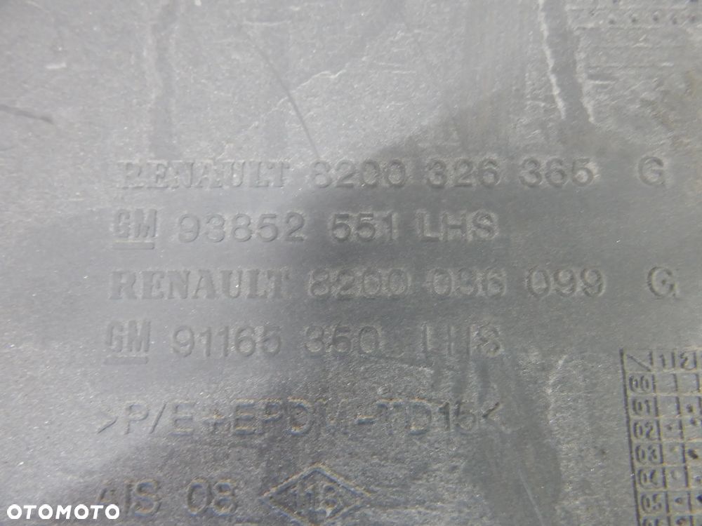 Listwa nakładka lewy tył LONG Trafic II vivaro primastar 01-14 Łuków części - 10