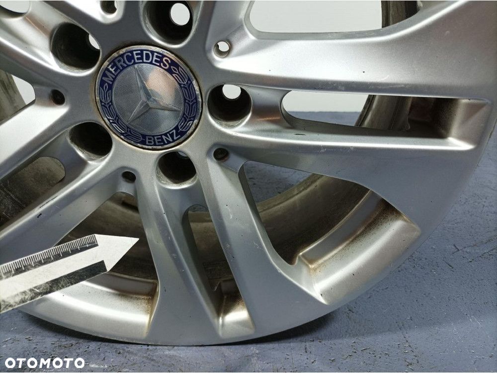 MERCEDES C W204 FELGA ALUMINIOWA 5X112 7.5JX17H2 ET47 A2044017502 - 3