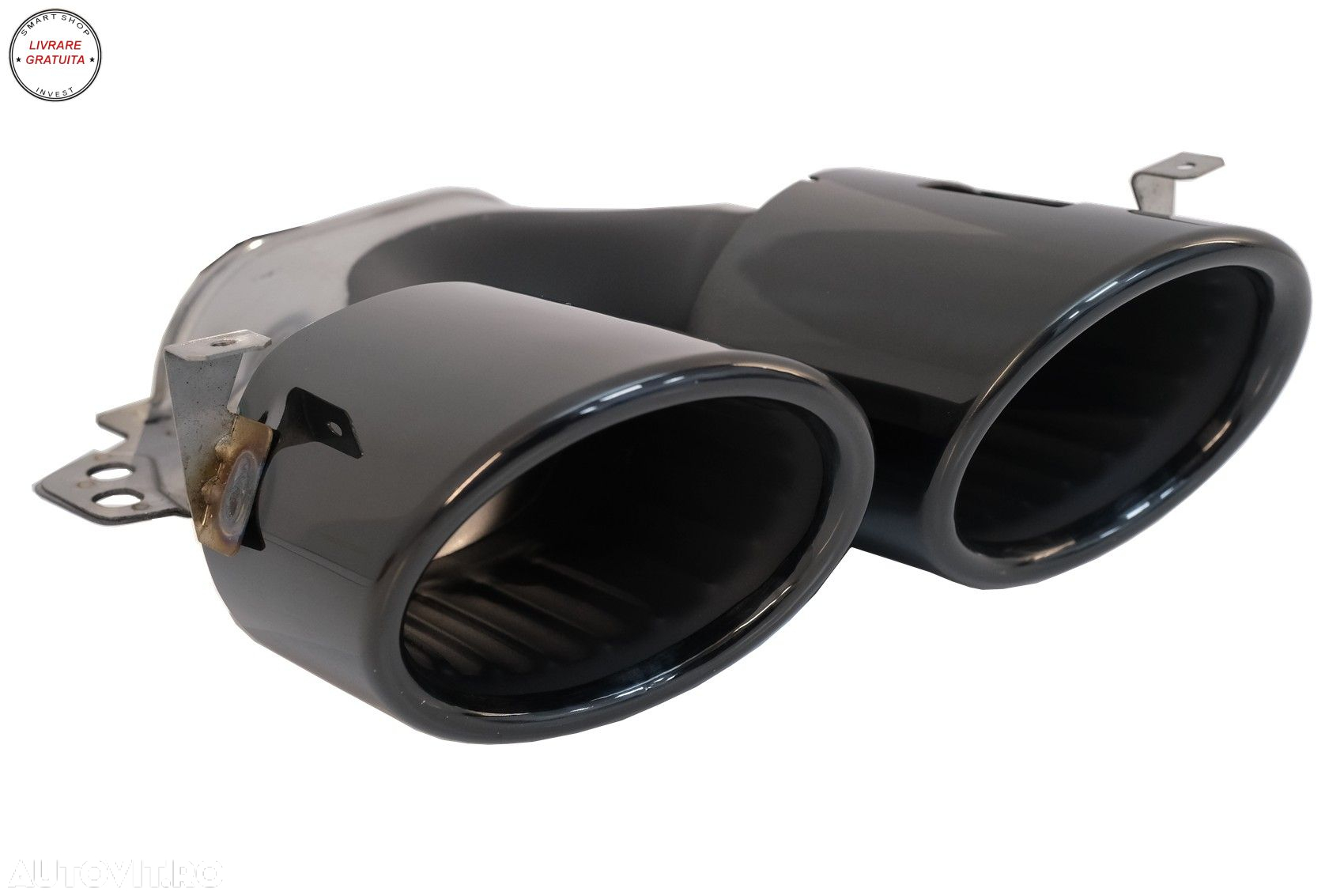 Difuzor Bara Spate cu Ornamente Evacuare Mercedes CLA X118 Shooting Brake C118 Cou- livrare gratuita - 9