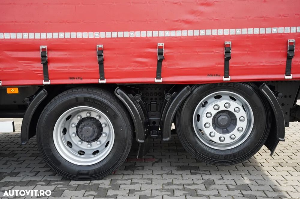 Volvo FH 460 / 7.4 M CORTINĂ / I-SAVE / I-PARK COOL / PUNTE RIDICATĂ ȘI DE DIRECȚIE / WIELTON - 15