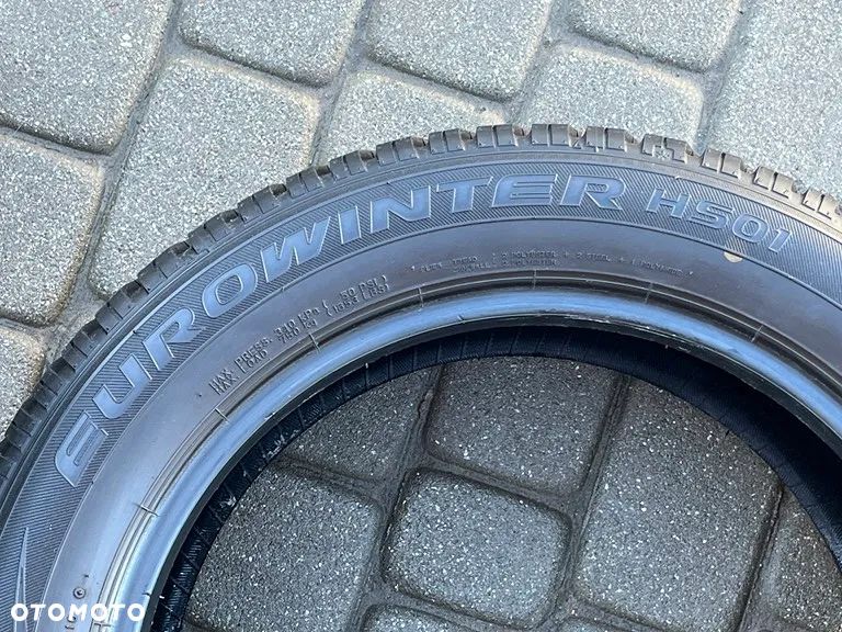 CZTERY ZIMOWE OPONY FALKEN 215/55 R17 98V  5 i 8 MM BIEŻNIKA 2021 ROK ZIMA R17 - 9