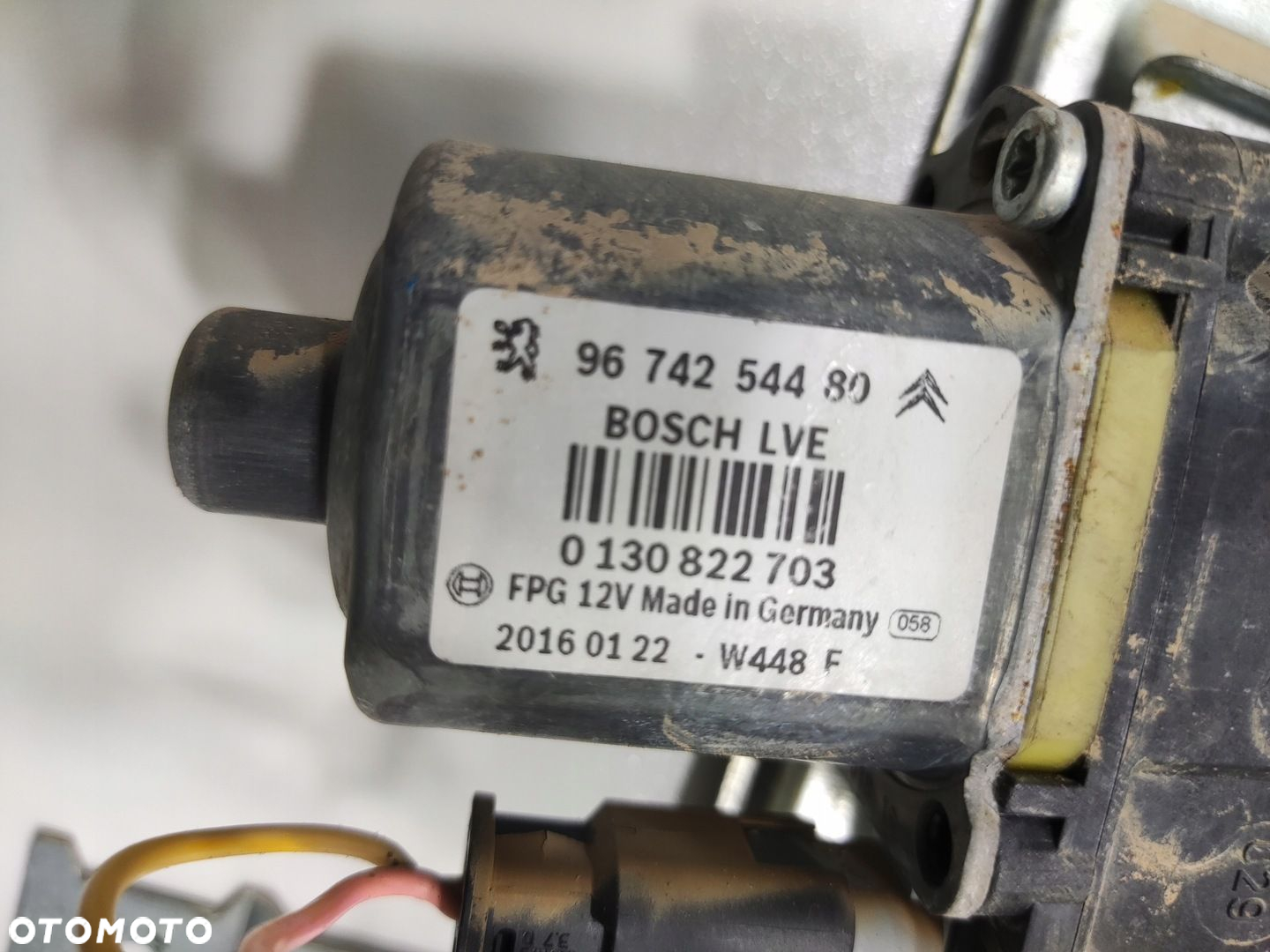 PODNOŚNIK MECHANIZM SZYBY LEWY PRZÓD PRZEDNI PEUGEOT 208 I 9673154480 12-19 - 5