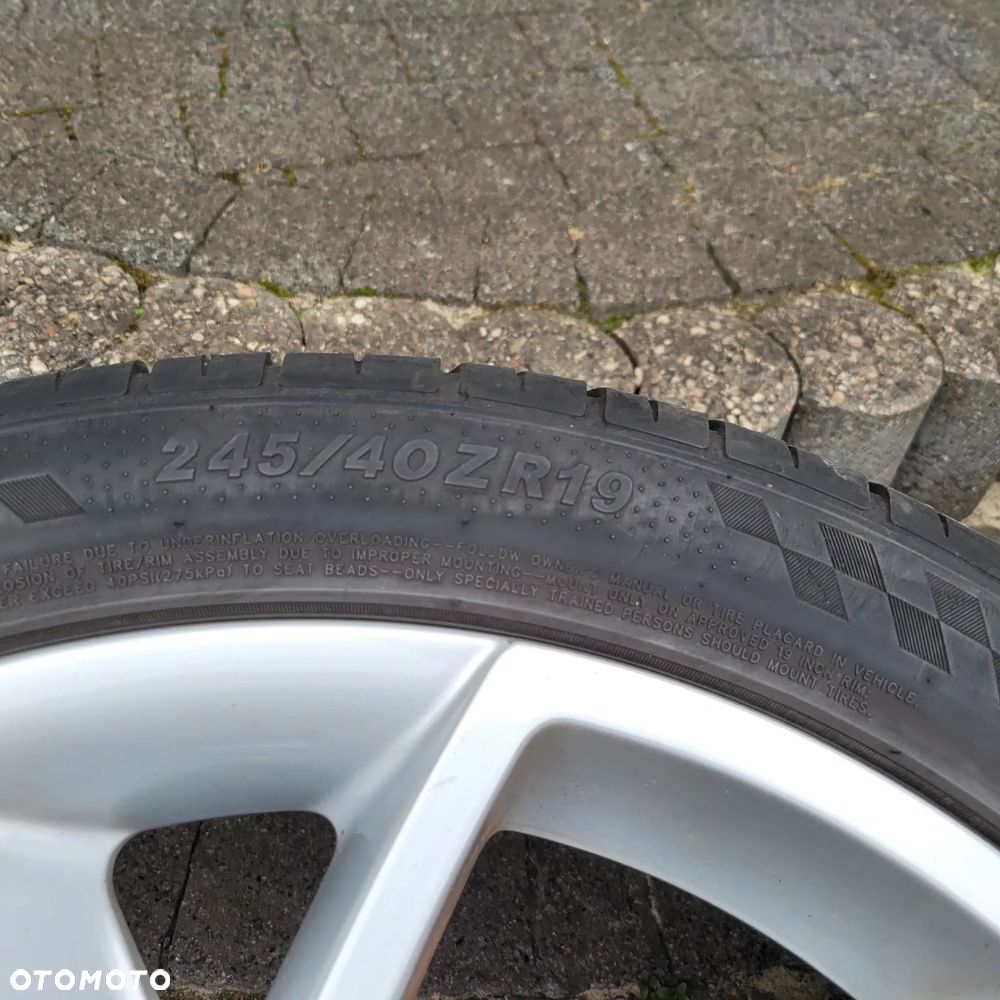 CITROEN C5 III LIFT X7 FELGI ALUMINIOWE ALUSY KOŁA 19 CALI 5X108 LATO - 7