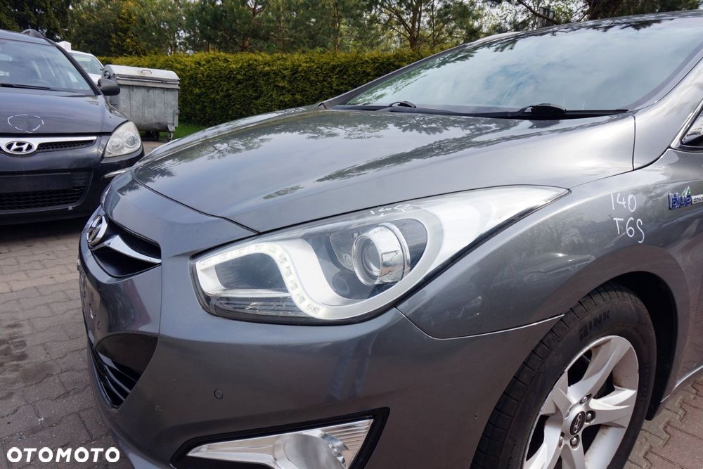 MASKA ZDERZAK BŁOTNIKI LAMPY I40 VF T6S  HYUNDAI 2011-2014 SZARY PRZÓD KOMPLETNY - 27