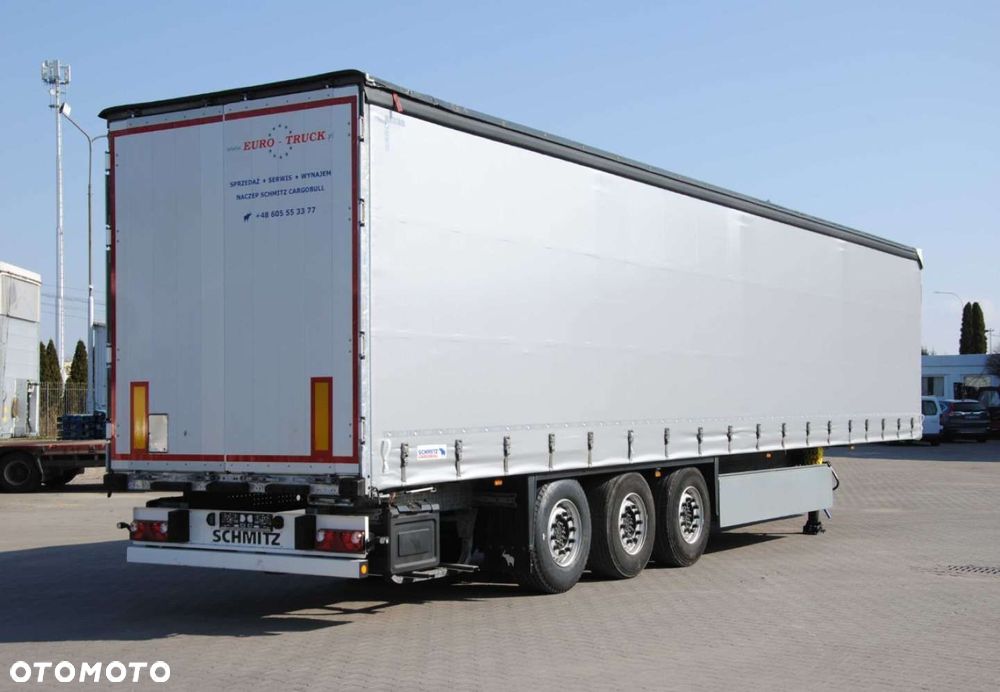 Schmitz Cargobull SCS kurtyna, podnoszona oś - 4