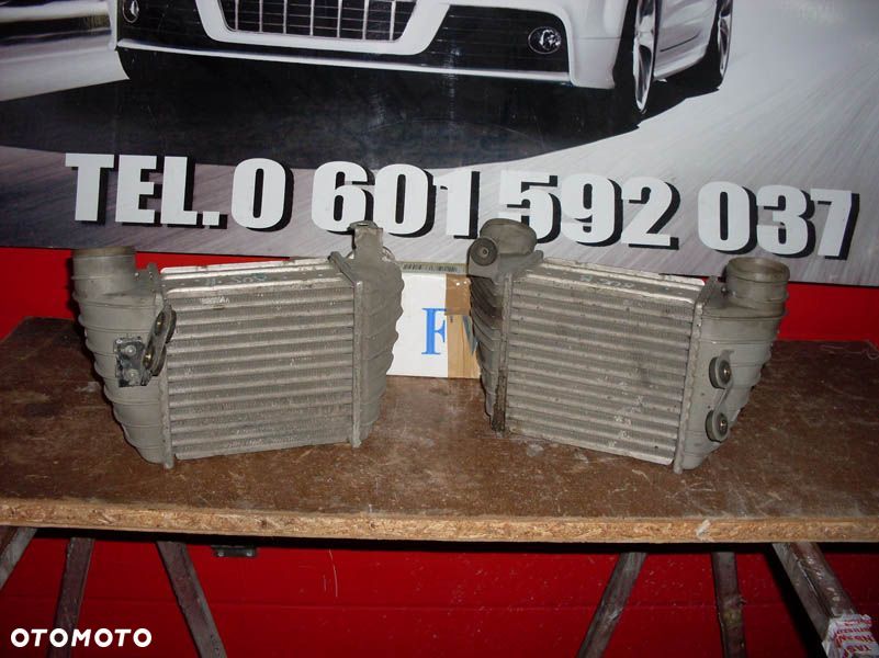 INTERCOOLER CHŁODNICA AUDI TT ,A3,S3 LEWY ORYGINAŁ - 1
