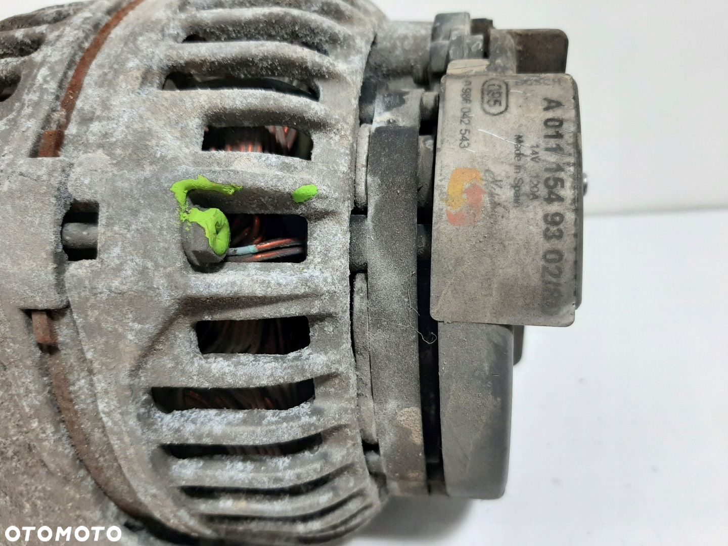 MERCEDES CL203 COUPE C180 2.0 16V 01R ALTERNATOR BOSCH 120A 0124515045 - 4