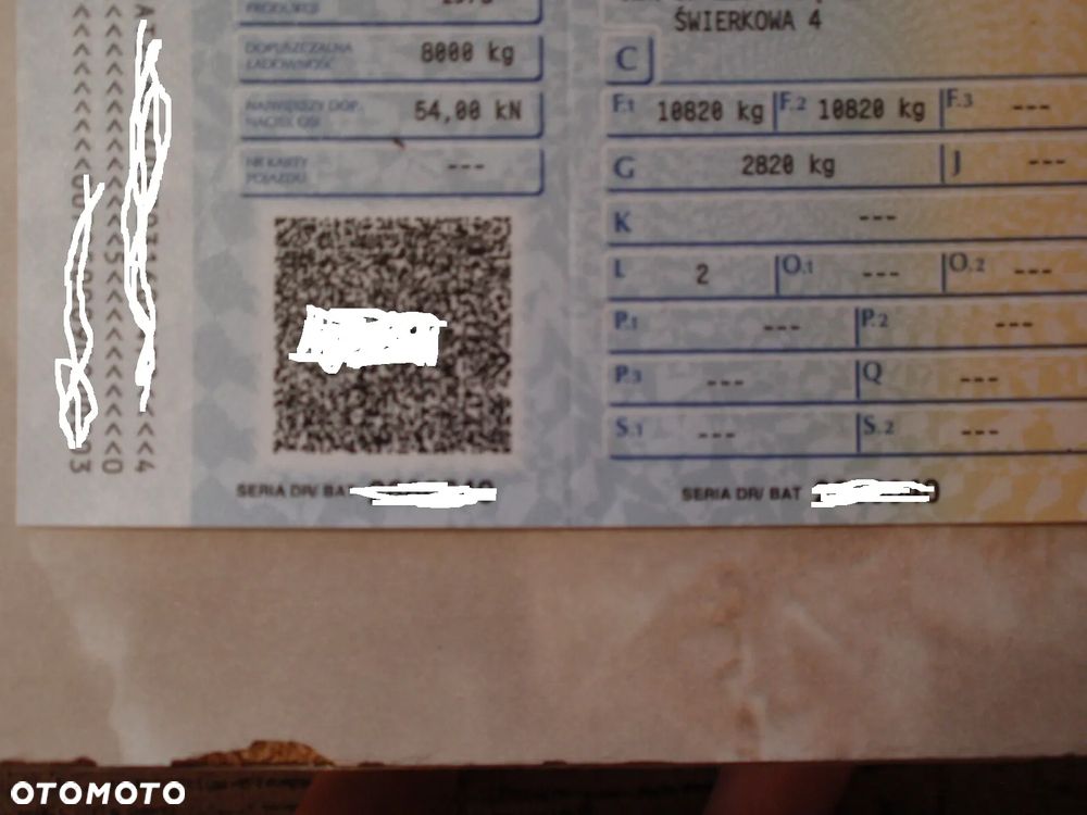 Inny PRZYCZEPA JEDNOOSIOWA ,TANDEM zarejestrowana w kraju uszkodzona - 13