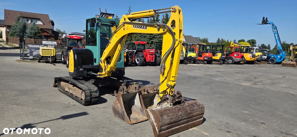 Yanmar <<Yanmar Vio 50,rok 2012,3 łyżki,waga 4600kg, hydrauliczne szybkozłącze>> - 4