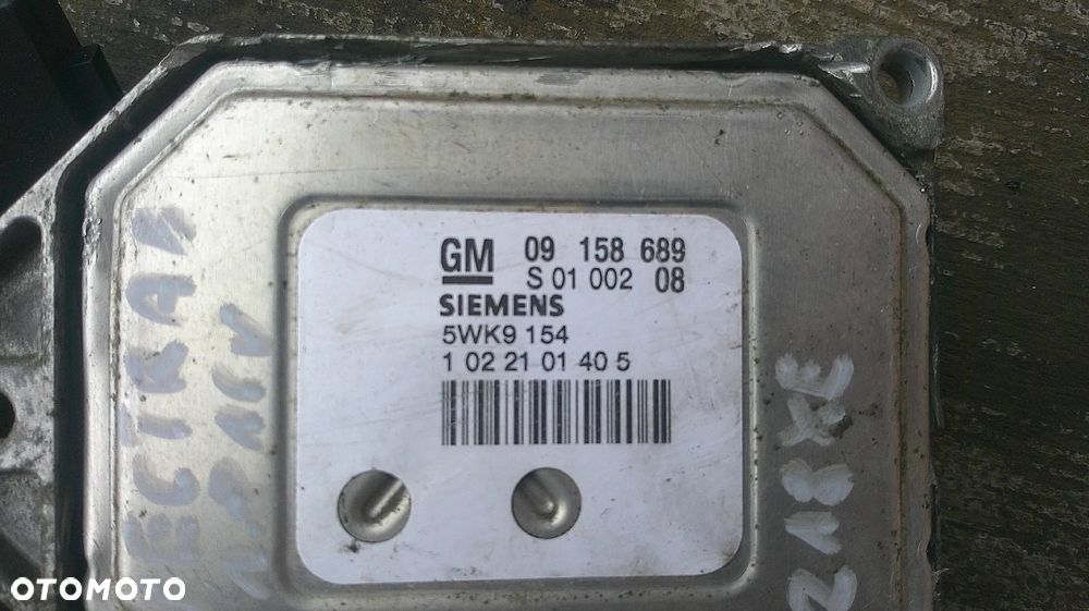 OPEL VECTRA C 1.8 16V IMMO ZESTAW STARTOWY 09158689 - 2