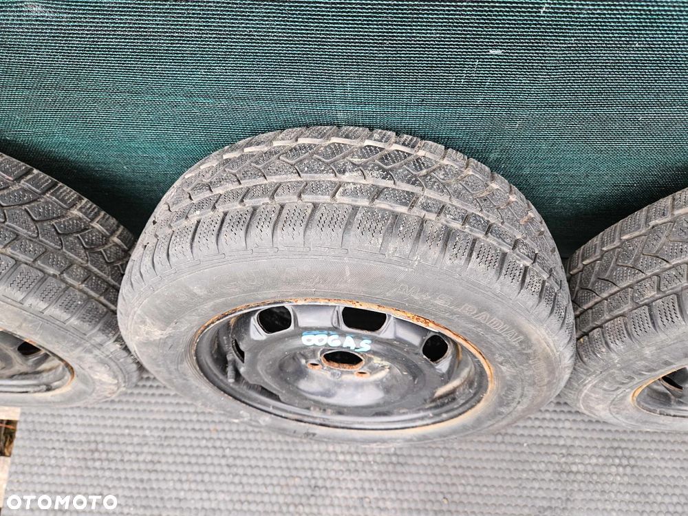 Kola Felgi R14 4x100 6J ET45 Stalowe Opony Zimowe 185/65 VW Skoda Seat - 17