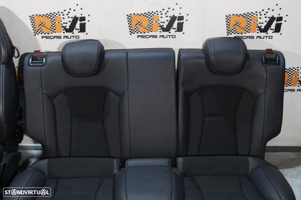 Bancos Audi A1 8X de 3 Portas SLine em Pele e Tecido - 7