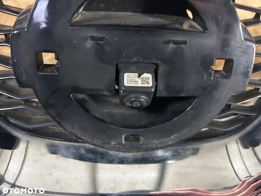 Nissan X-trail III T32 zderzak przód 6x pdc przedni kompletny grill atrapa 2014- kamera perła płyta pod zderzak - 3