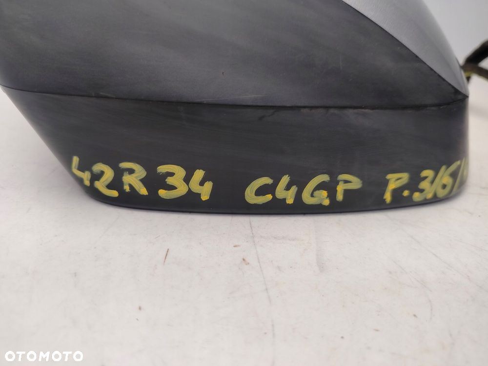 citroen c4 picasso i lift 10r- lusterko prawe zewnętrzne ezr 15 pin - 12