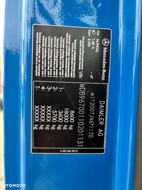 Mercedes-Benz ATEGO 816 WYWROTKA TRÓJSTRONNA - 20