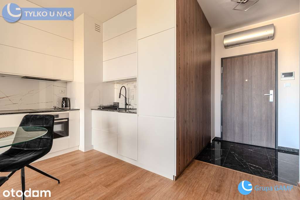 Wiślane Tarasy, Grzegórzki, kawalerka 28m2, balkon