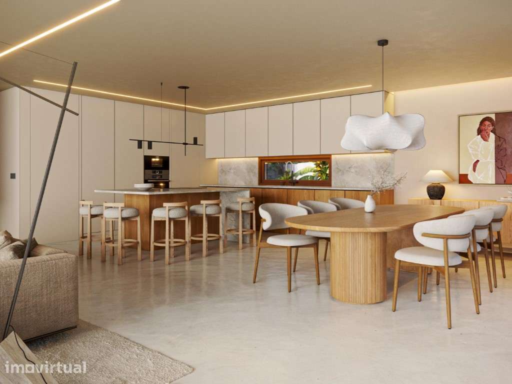 Moradia de Luxo de 4 Frentes c/ Piscina e Vista Mar | S. Felix da M... - Grande imagem: 2/10