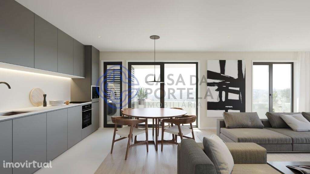 T3, com varanda, terraço, praia de Valadares - Grande imagem: 2/10