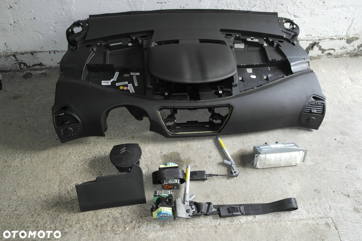 CITROEN C4 PICASSO AIRBAG PASY DESKA KONSOLA KOKPIT PULPIT PÓŁKA - 1