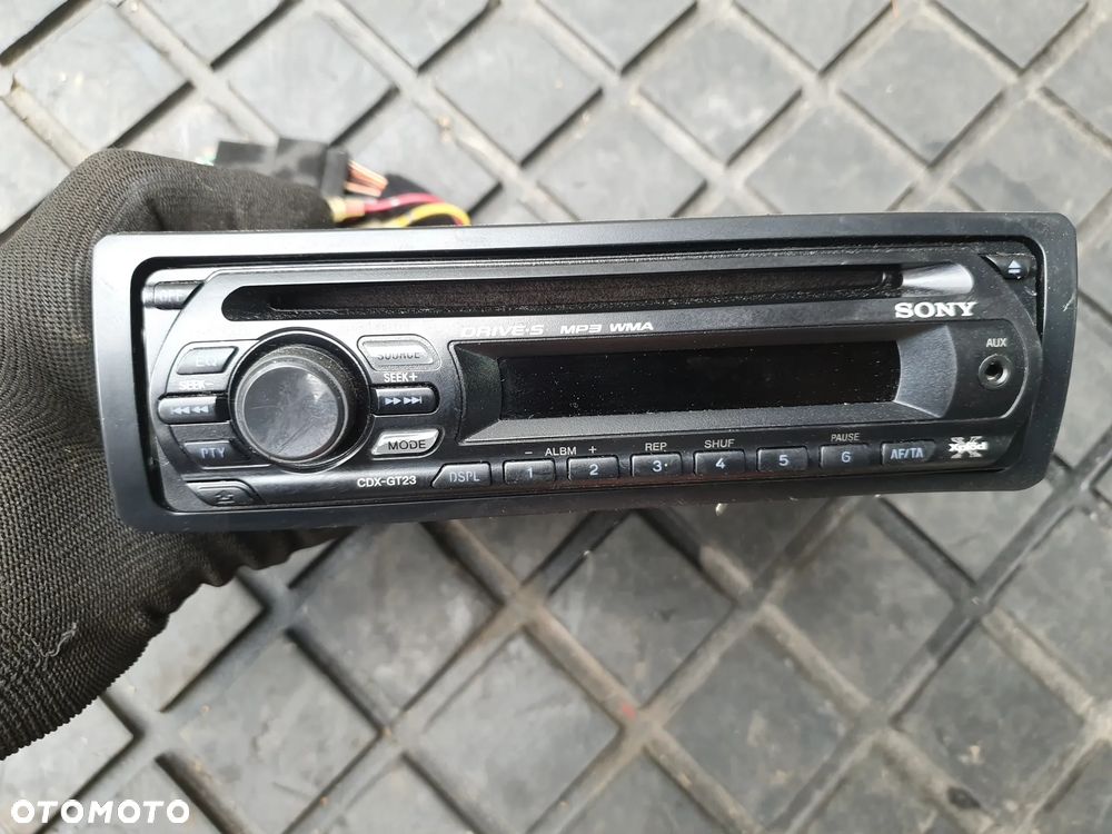 Radioodtwarzacz CD-mp3 Sony CDX-GT23 RADIO SAMOCHODOWE - 1