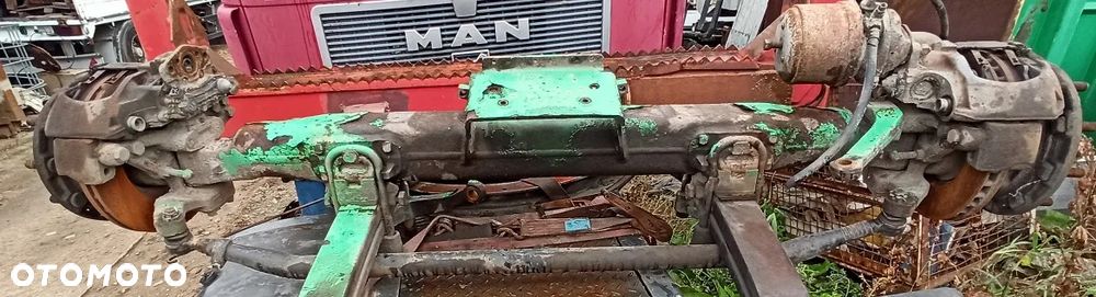 Oś wleczona podnoszona skrętna SCANIA P R G - 1