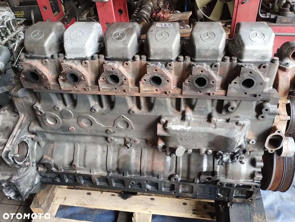 SILNIK MERCEDES OM457 LA SIECZKARNIA KOMBAJN MASZYNA SŁUPEK SILNIKA