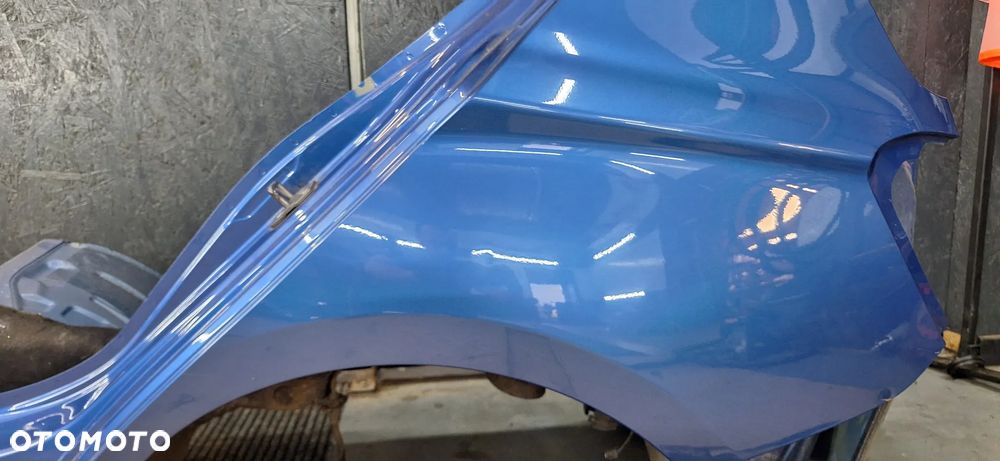 BMW 1 F20 PRZEDLIFT ĆWIARTKA LEWA TYLNA BŁOTNIK LEWY TYŁ SŁUPEK POSZYCIE NADKOLE B45 ESTORIL BLUE NIEBIESKA - 3