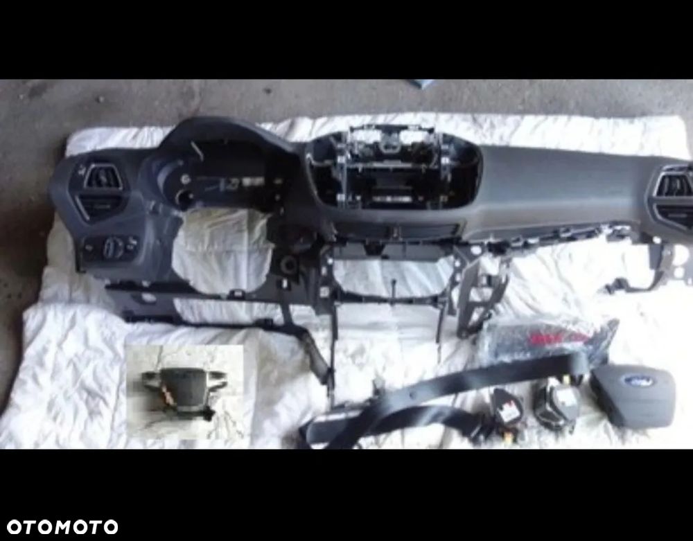 ford Focus MK3 Deska Konsola Kokpit Airbag Pasy Zestaw - 1