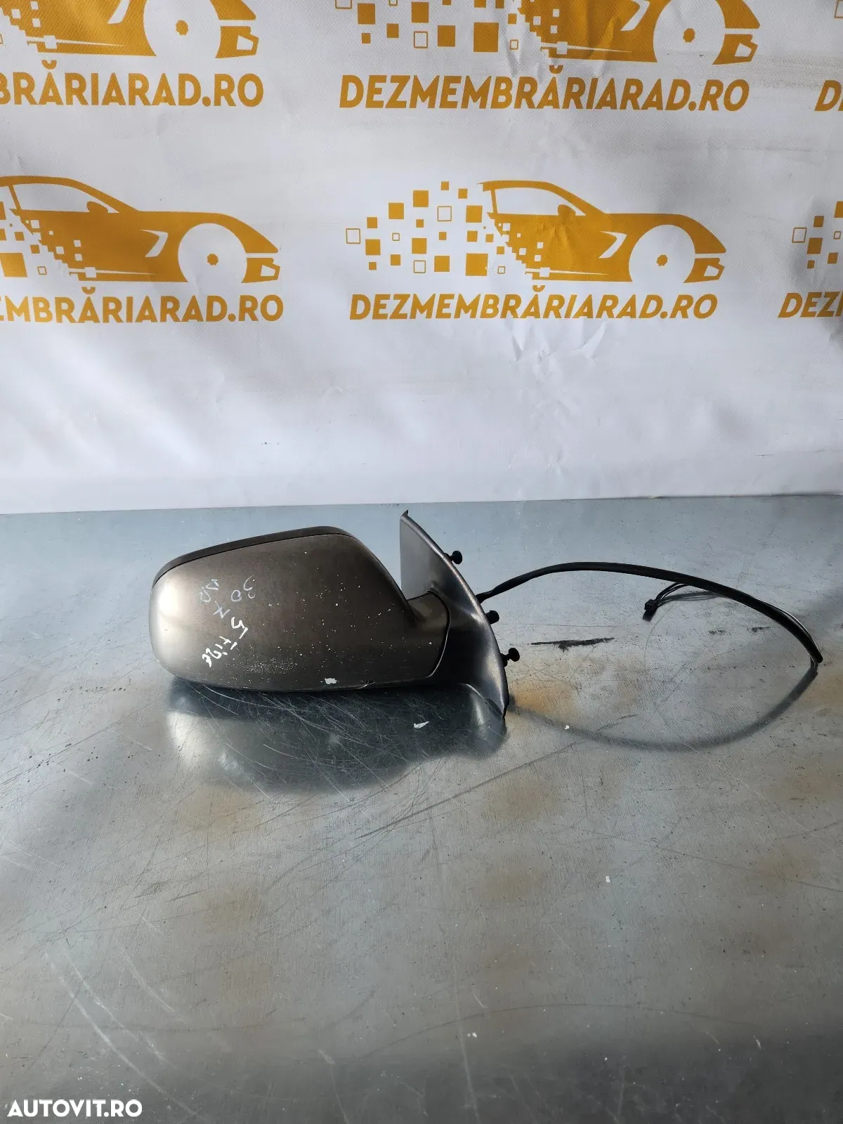 Oglinda Dreapta Peugeot 307 Electrica Cu 5 Fire La Mufa - 7
