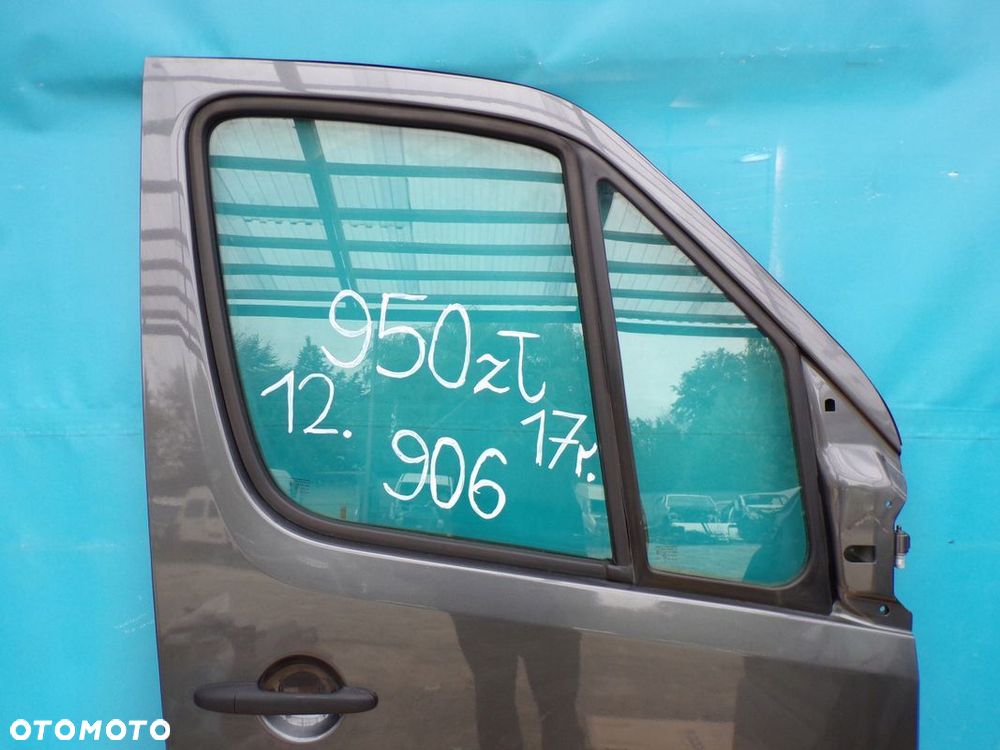 SPRINTER 906 CRAFTER 06- drzwi przednie przód PRAWE SZARY metalik NOWE 2017 - 3
