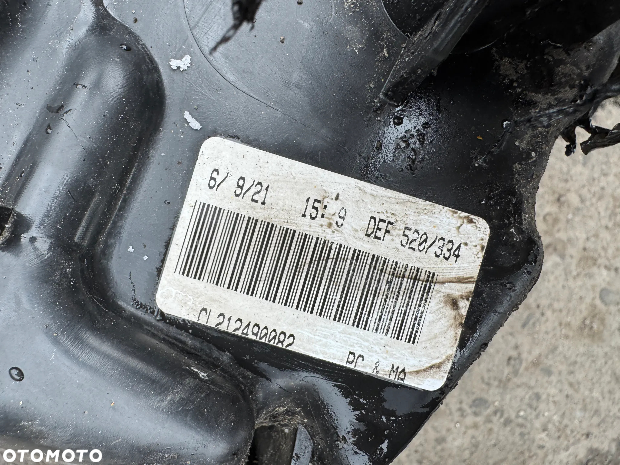 Zbiornik AdBlue Jeep Renegade Compass II 52168706 52077622 - 3
