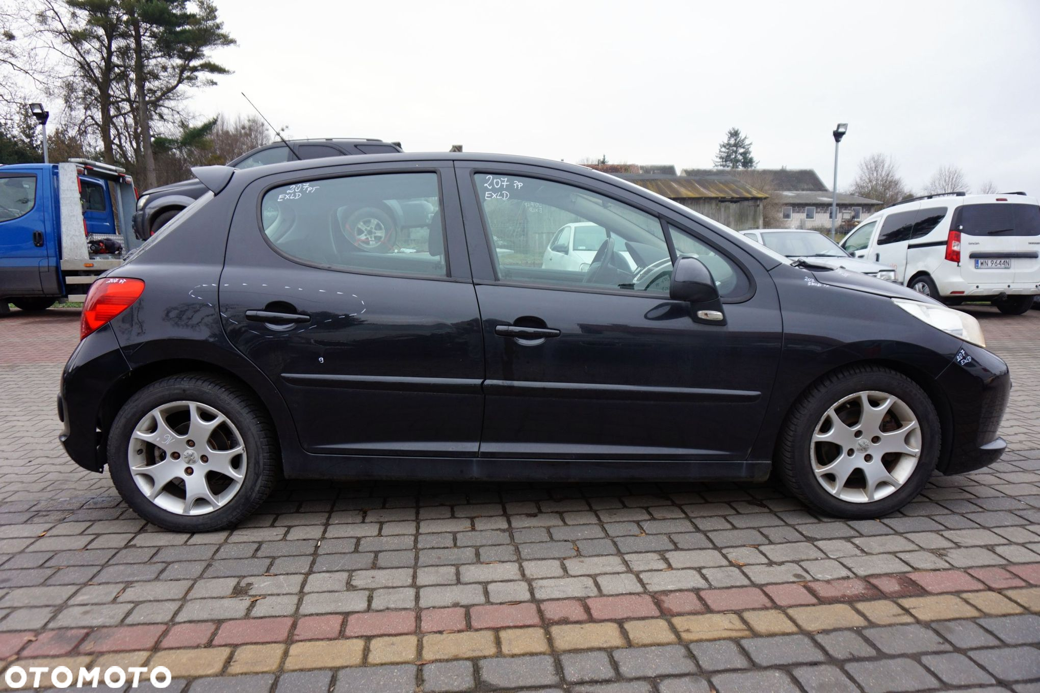 PEUGEOT 207  5D HB 2008 EXLD 1.6 VTI EP6 120KM 20CQ74 CZARNY na części - 6