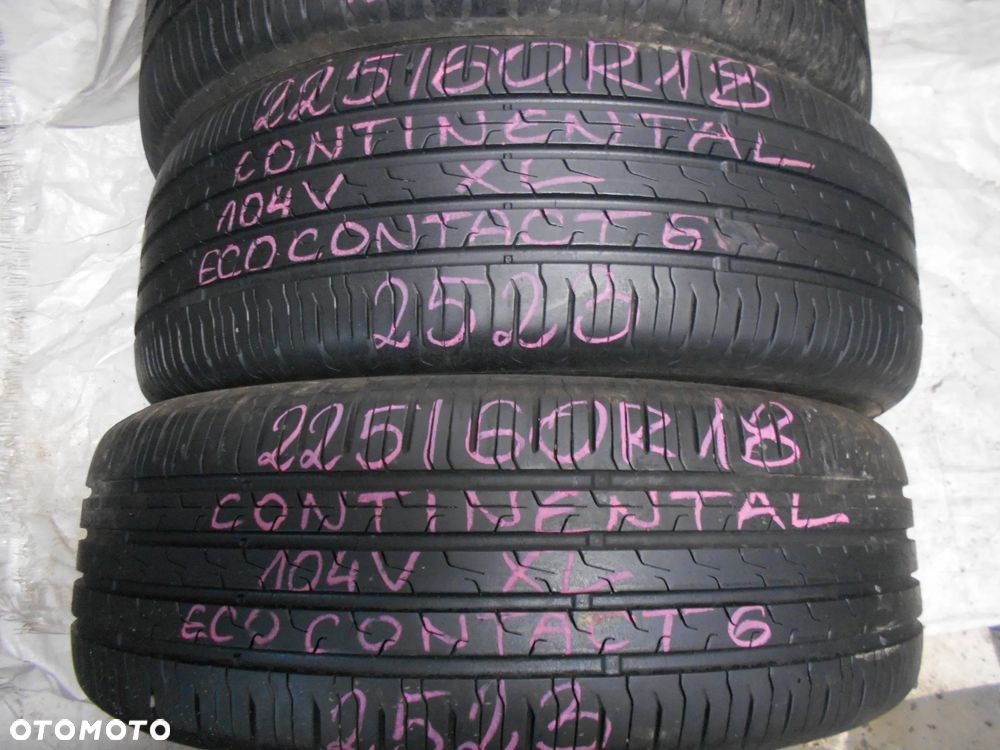 OPONY 225/60R18 CONTINENTAL ECO CONTACT 6 XL DOT 2623 6.6MM - 3