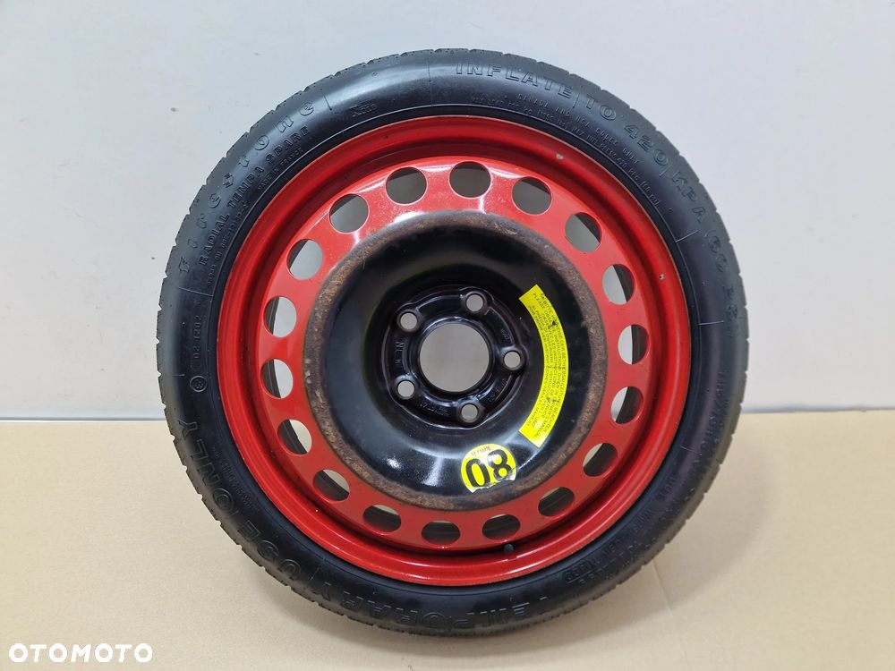 ZAPAS Koło Dojazdowe 16 Opel Astra H Zafira B Vectra C Meriva A Saab Fiat Croma 125/85/16 99M ET41 5x110 2160115 - 1