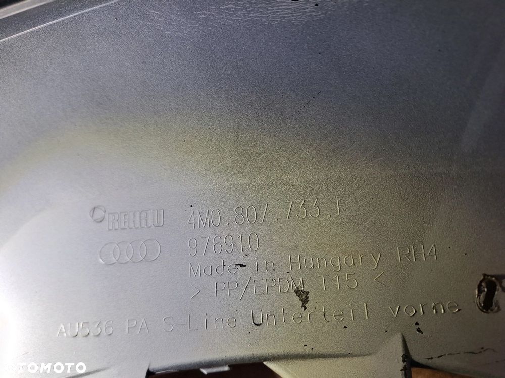AUDI Q7 II S-LINE LIFT 19- 4M0 ZDERZAK PRZÓD PRZEDNI 4M0807733F WYSYŁKA 24H - 14