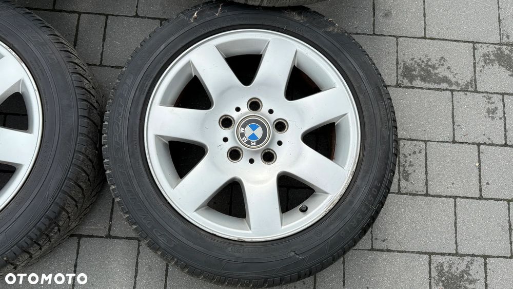 Koła r16 5x120 BMW 7J ET47 205/55 Dunlop alufelgi e46 e36 e90 e91 e92 e87 e81 - 6